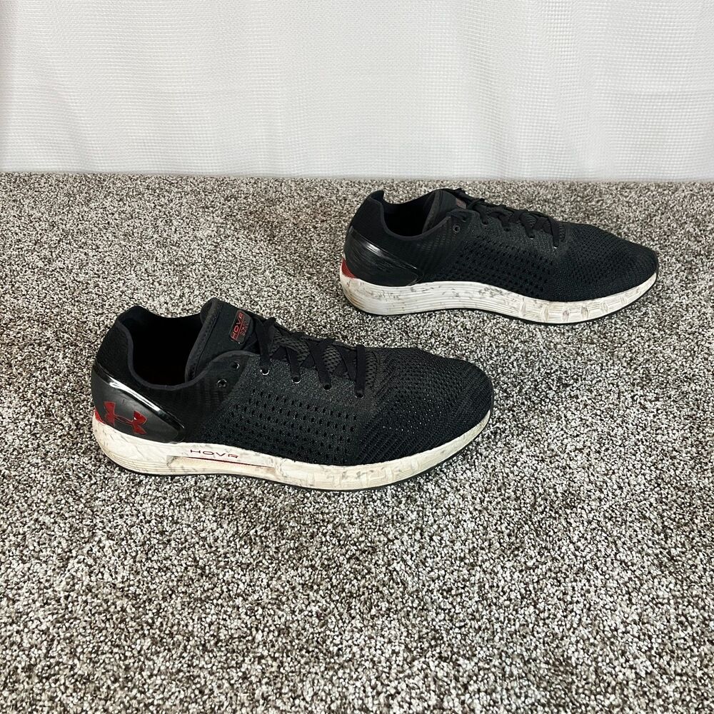 Under Armour Mens HOVR Sonic Black Running Shoes Size 13